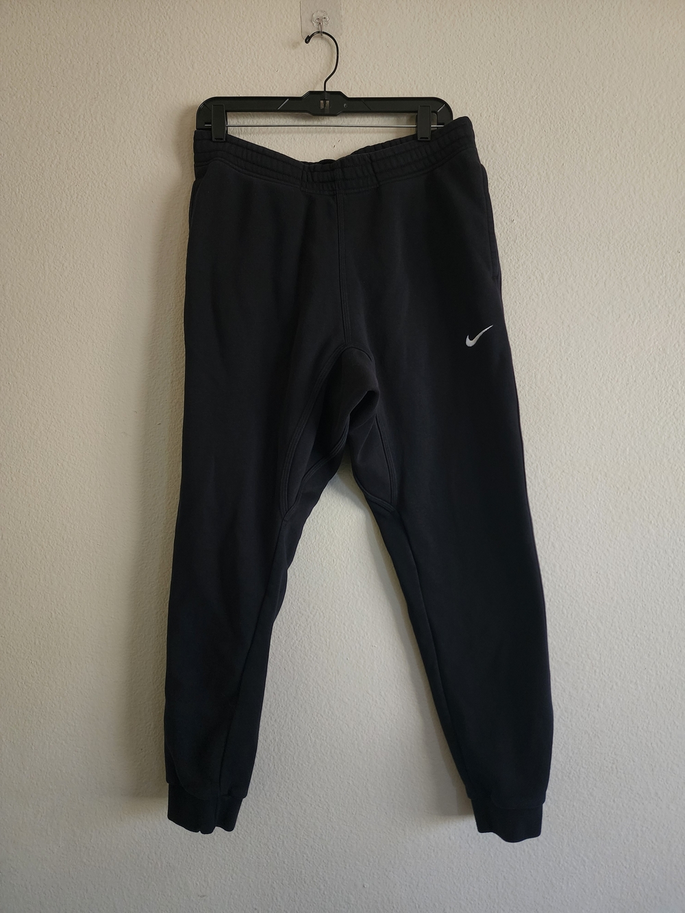 Nike Mens Club Fleece Jogger Sweatpants Black Size L 716830-010